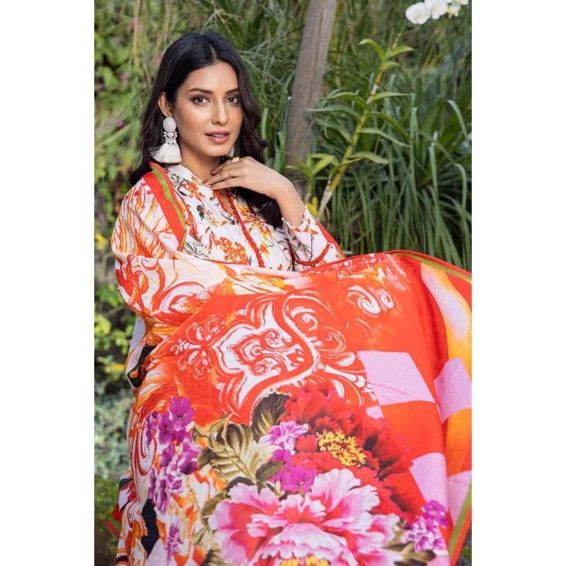 Lawn Unstitched Digital Printed Suit CL-32290 3PC