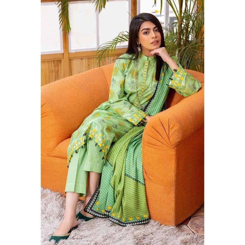 Lawn Unstitched Printed Suit CL-32287A 3PC