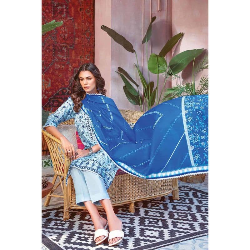 Lawn Unstitched Printed Suit CL-32289A 3PC