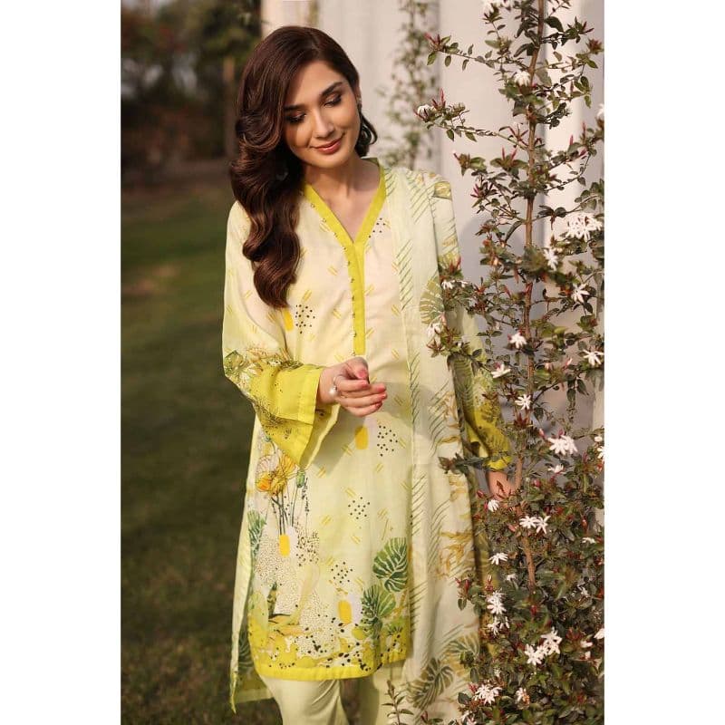 Lawn Unstitched Digital Printed Suit CL-32246 3PC