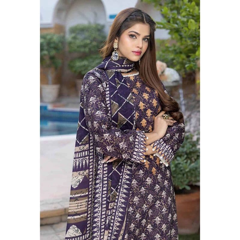 Lawn Unstitched Suit Shirt Dupatta TL-32059A 2PC