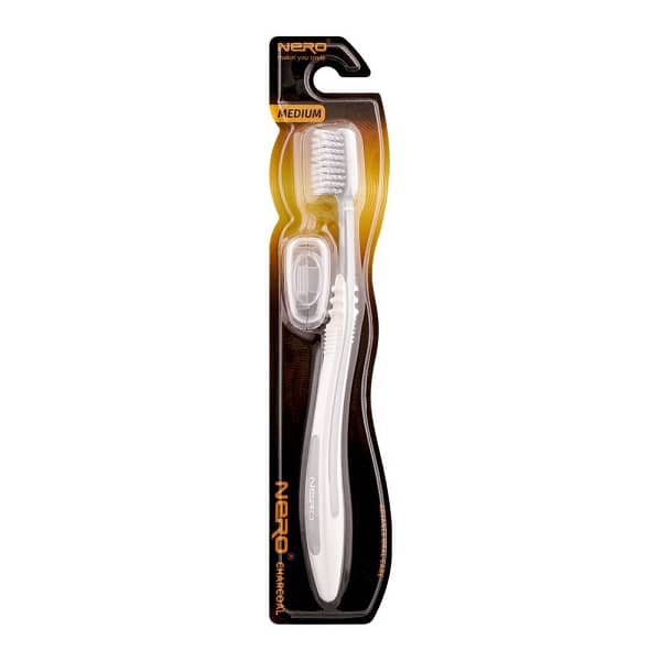 Nero Toothbrush - Elegant Charcoal Single - K103