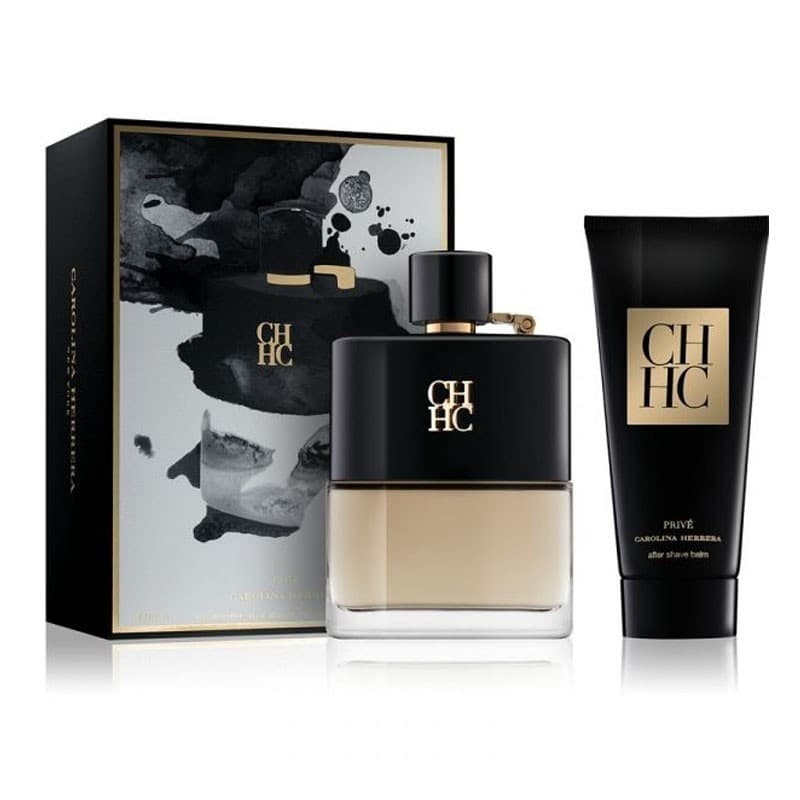 Carolina Herrera Men's Prive Gift Set Fragrances (EDT 100ml + ASB 100ml)