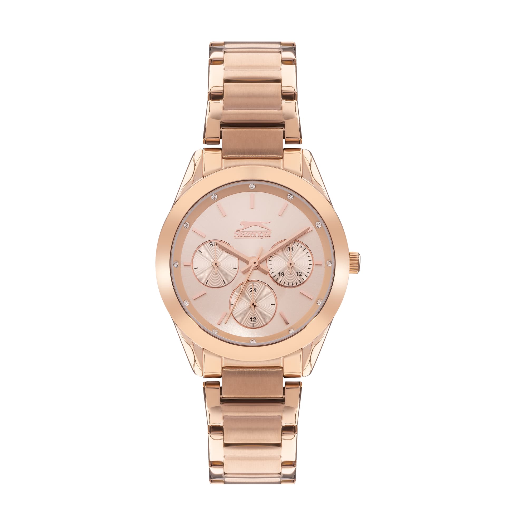Slazenger Ladies Stainless Steel Watch SL.09.2033.4.03 Rose
