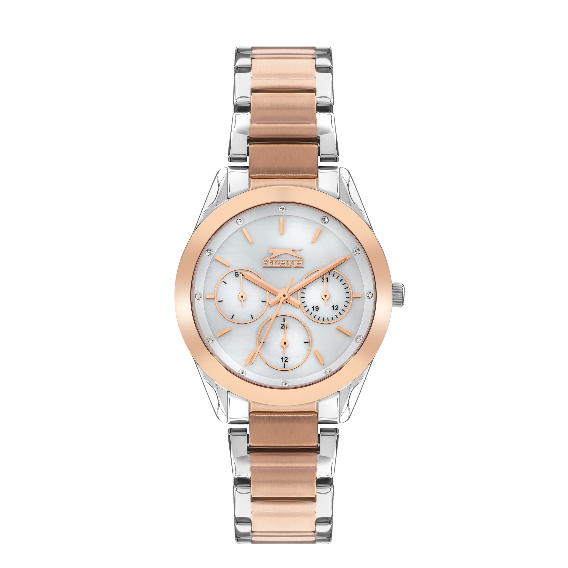Slazenger Ladies Stainless Steel Watch SL.09.2033.4.04 Silver