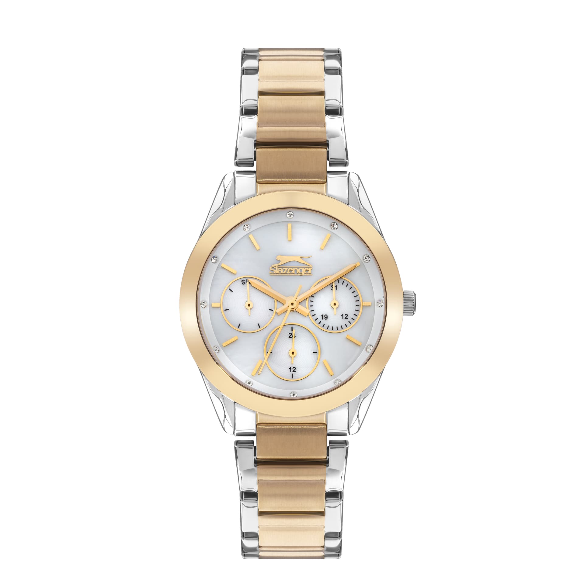 Slazenger Ladies Stainless Steel Watch SL.09.2033.4.05 Silver
