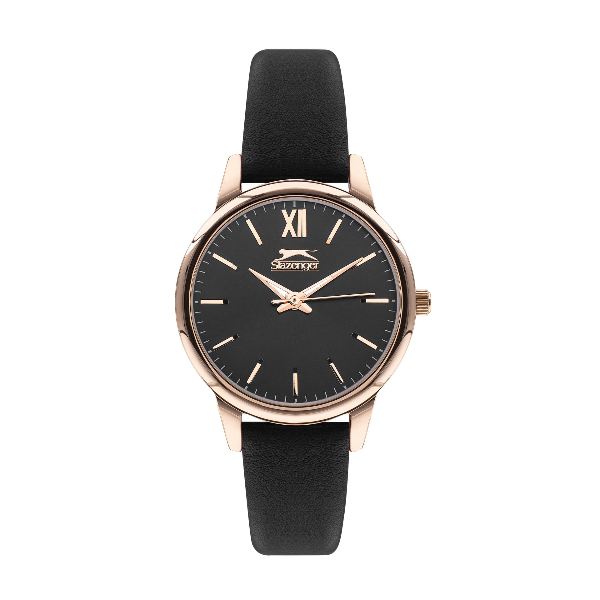 Slazenger Ladies Stainless Steel Watch SL.09.2034.3.02 Black