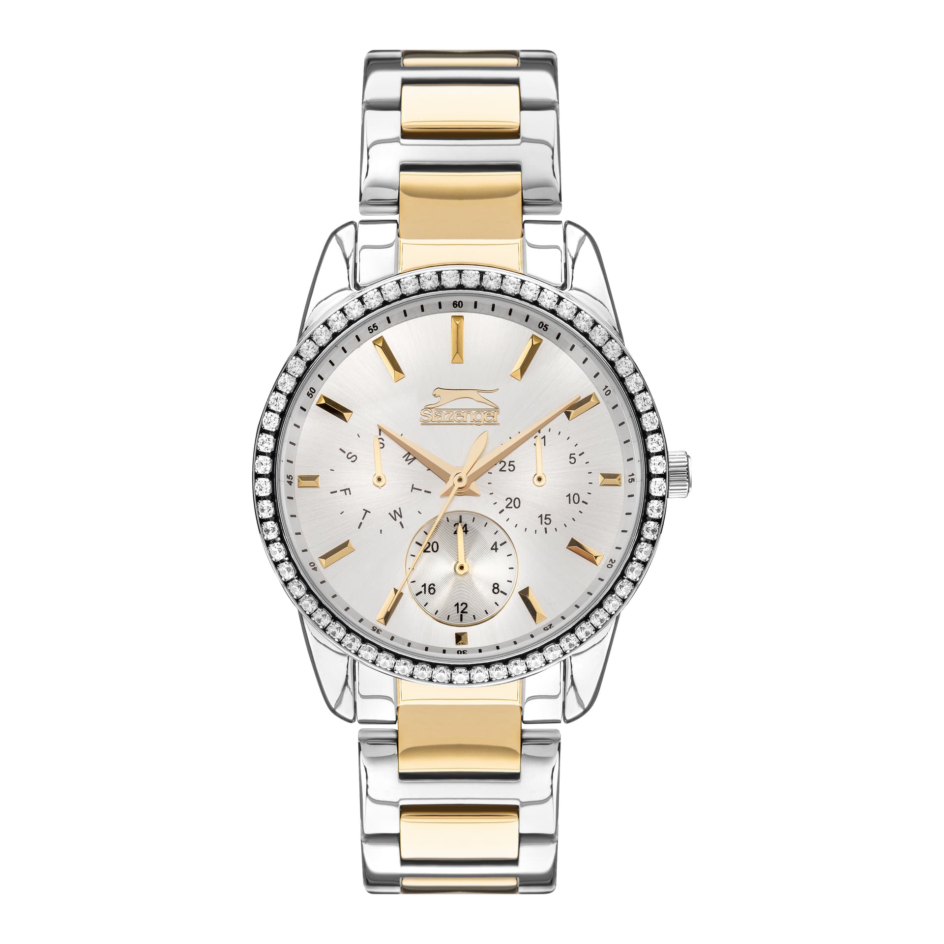 Slazenger Ladies Stainless Steel Watch SL.09.2041.4.01 Silver