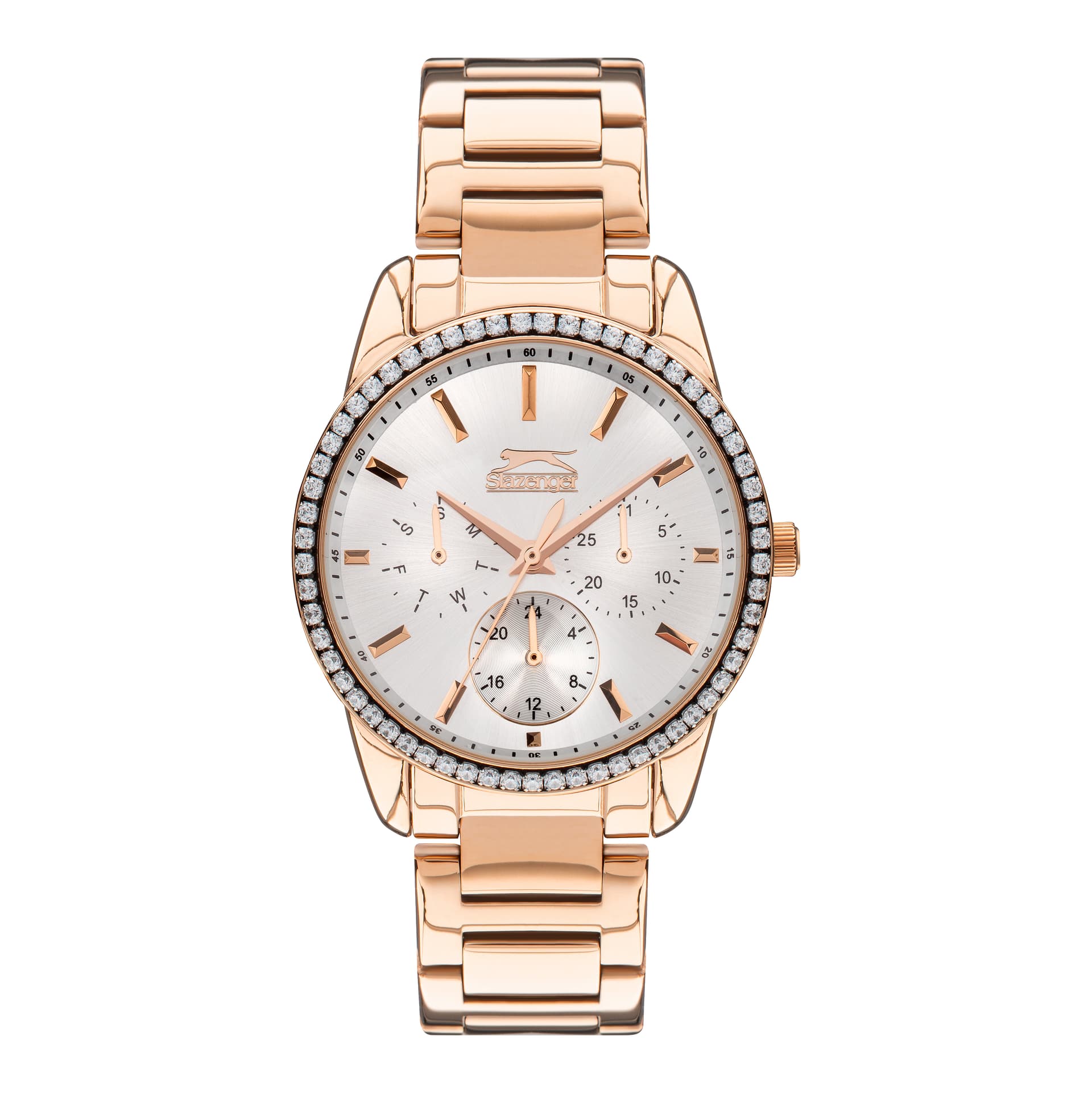 Slazenger Ladies Stainless Steel Watch SL.09.2041.4.02 Silver