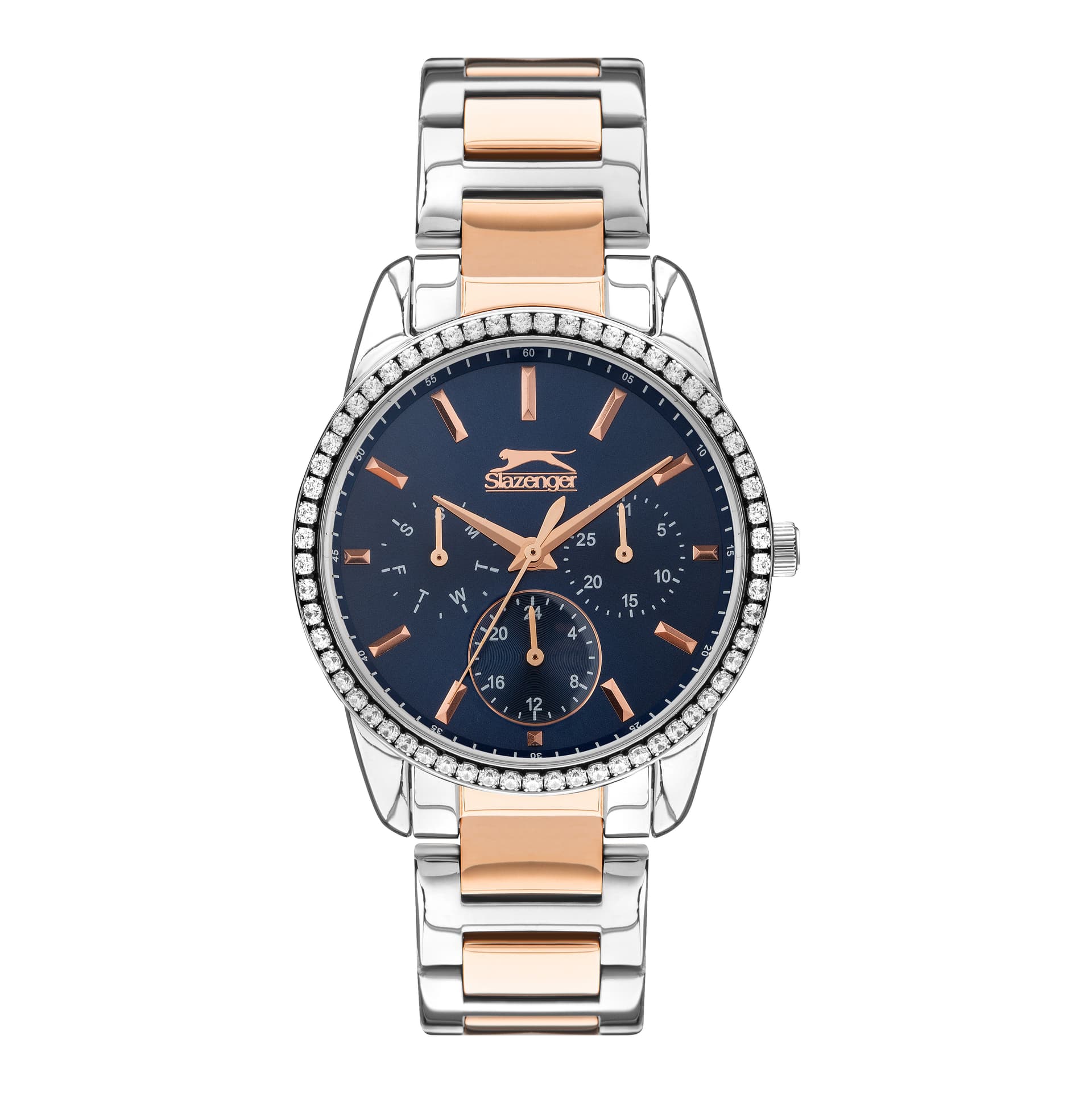 Slazenger Ladies Stainless Steel Watch SL.09.2041.4.03 Blue