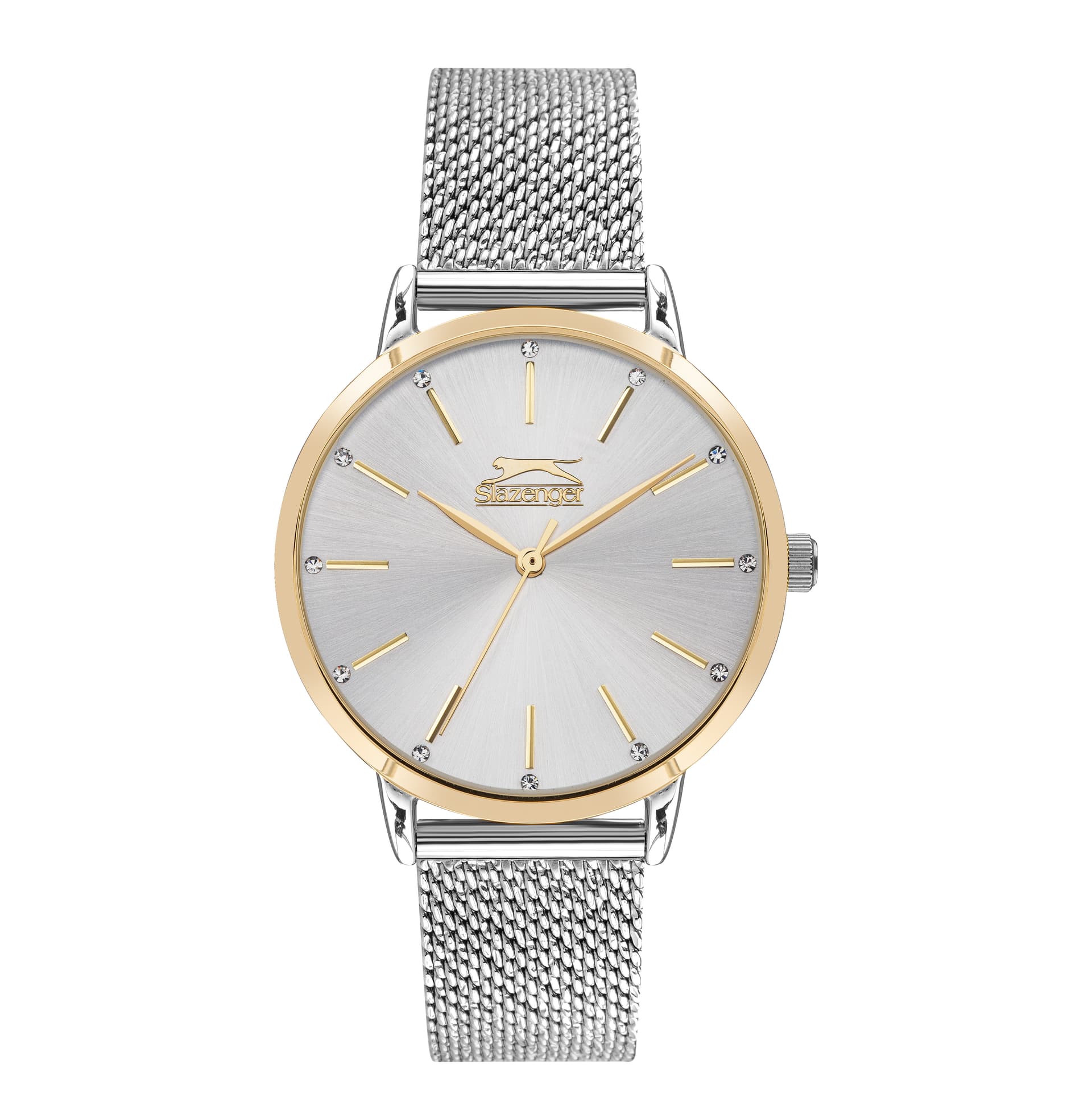 Slazenger Ladies Stainless Steel Watch SL.09.2047.3.02 Silver