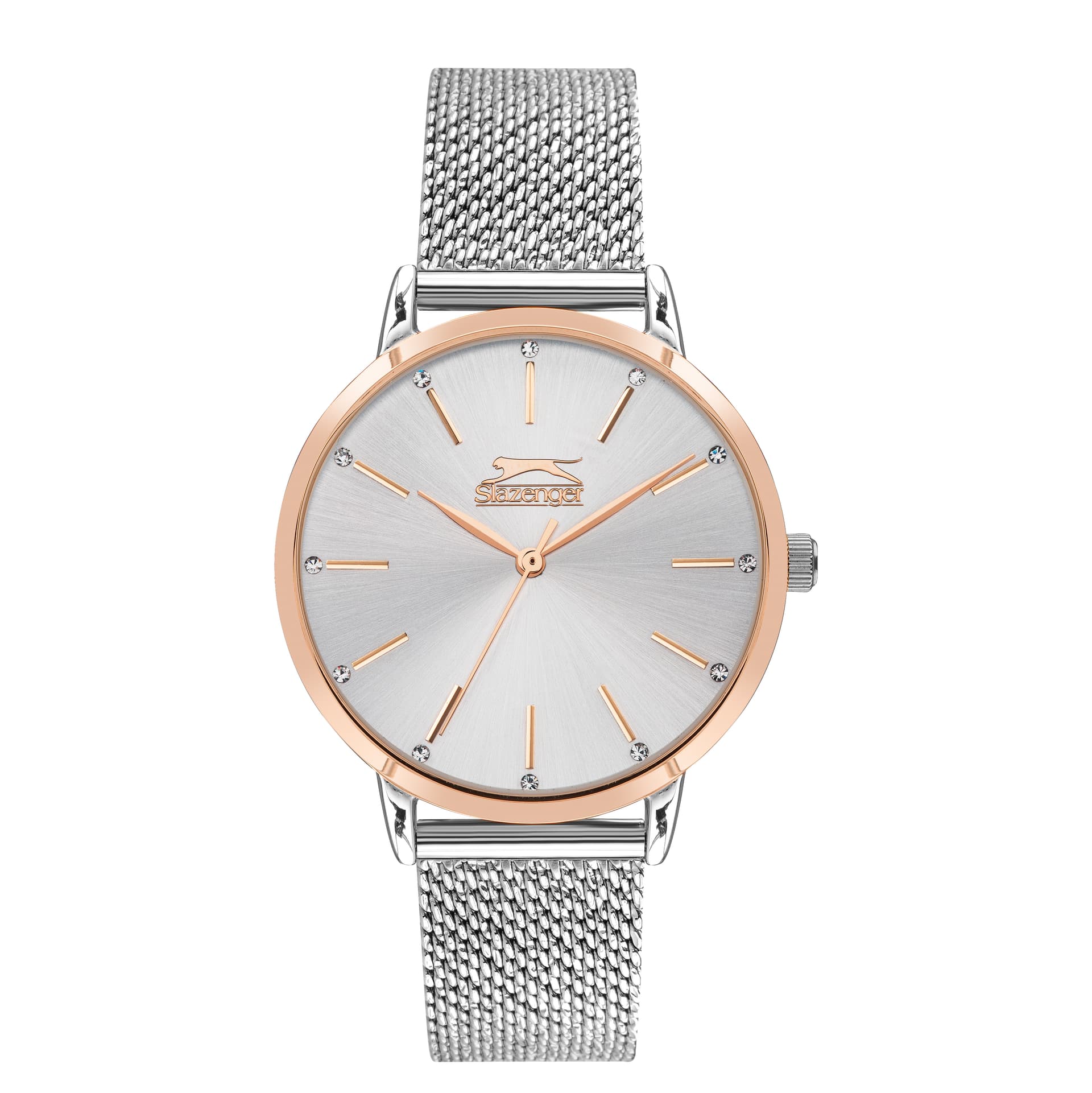 Slazenger Ladies Stainless Steel Watch SL.09.2047.3.03 Silver