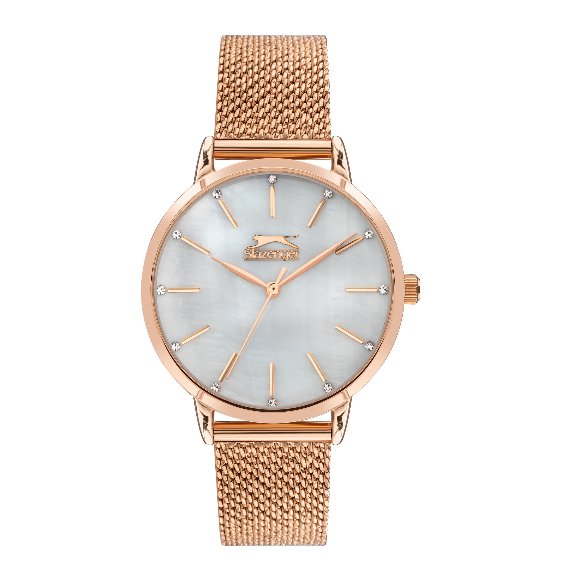 Slazenger Ladies Stainless Steel Watch SL.09.2047.3.05 Silver