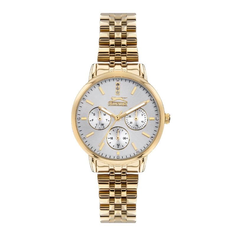 Slazenger Ladies Stainless Steel Watch SL.09.2050.4.03 Silver