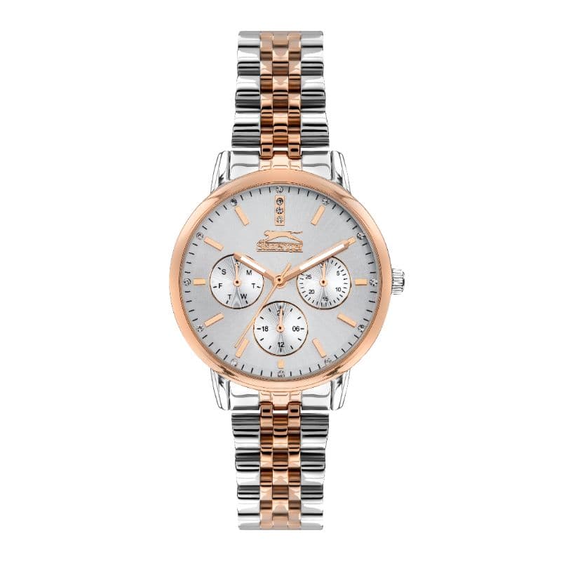 Slazenger Ladies Stainless Steel Watch SL.09.2050.4.04 Silver