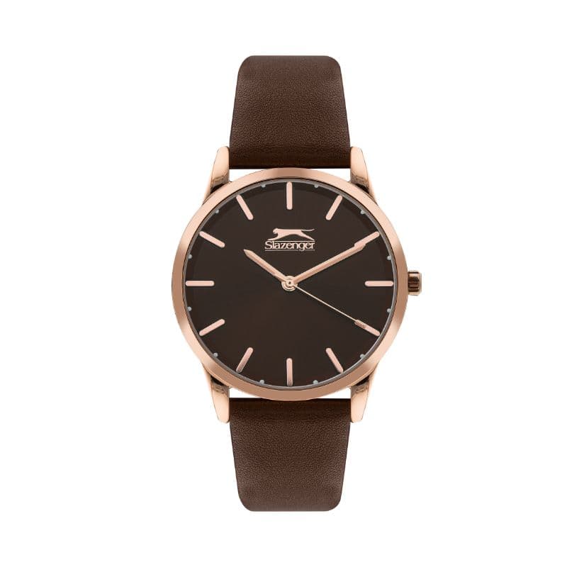 Slazenger Ladies Stainless Steel WatchSL.09.2068.3.03 Brown