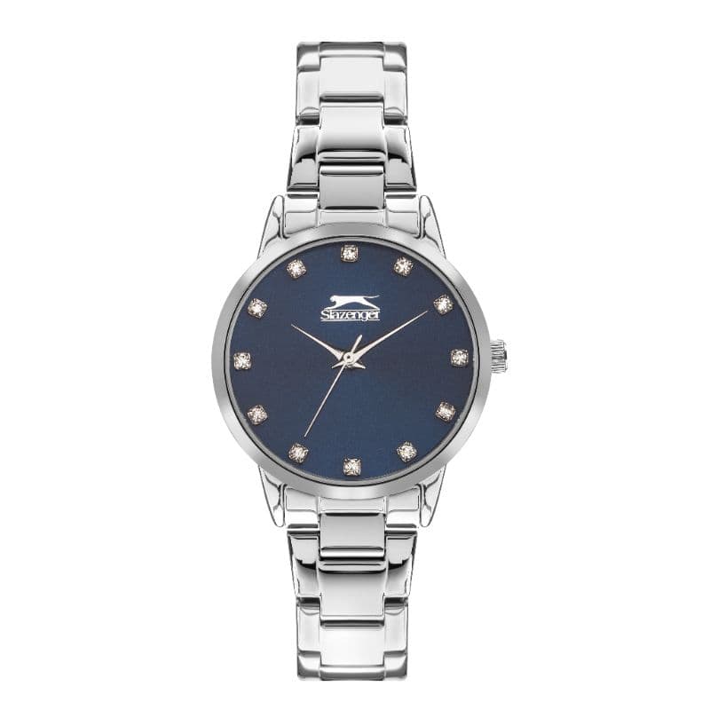 Slazenger Ladies Stainless Steel Watch SL.09.2071.3.05 Blue