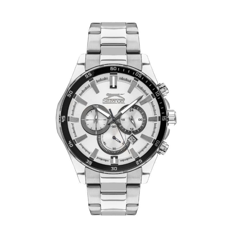 Slazenger Gents Stainless Steel Watch SL.09.2078.2.02 Silver