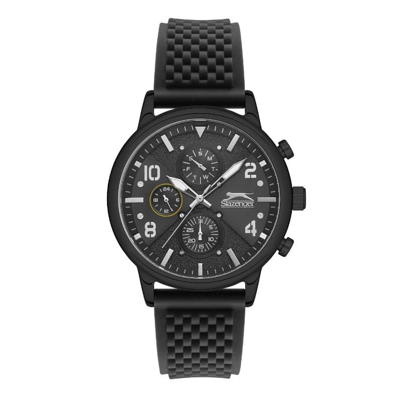 Slazenger Gents Stainless Steel Watch SL.09.2089.2.02 Black