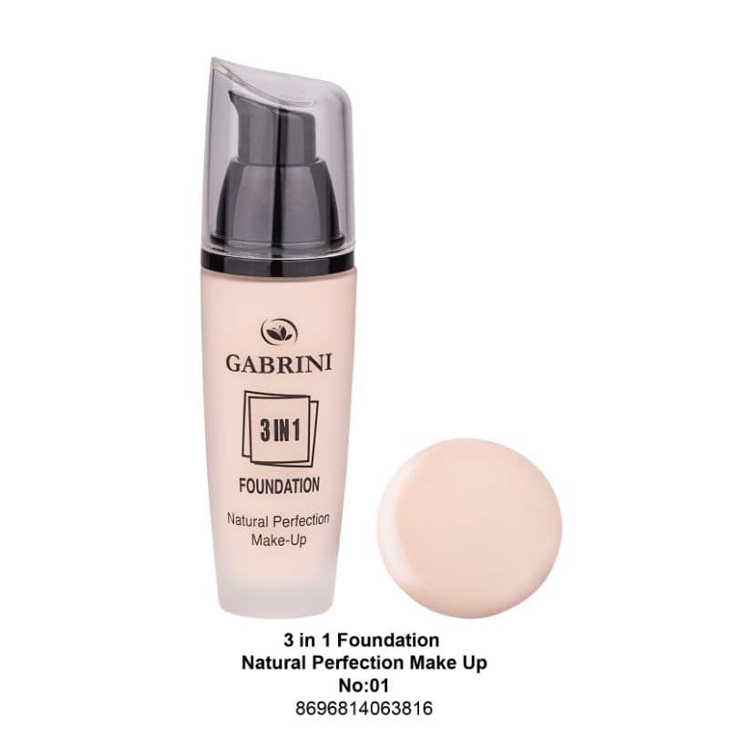 Gabrini 3 In 1 Foundation