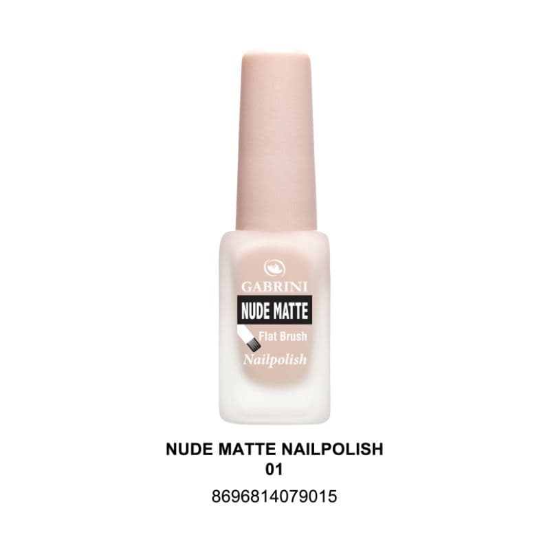 Gabrini Nude Matte Nail Polish