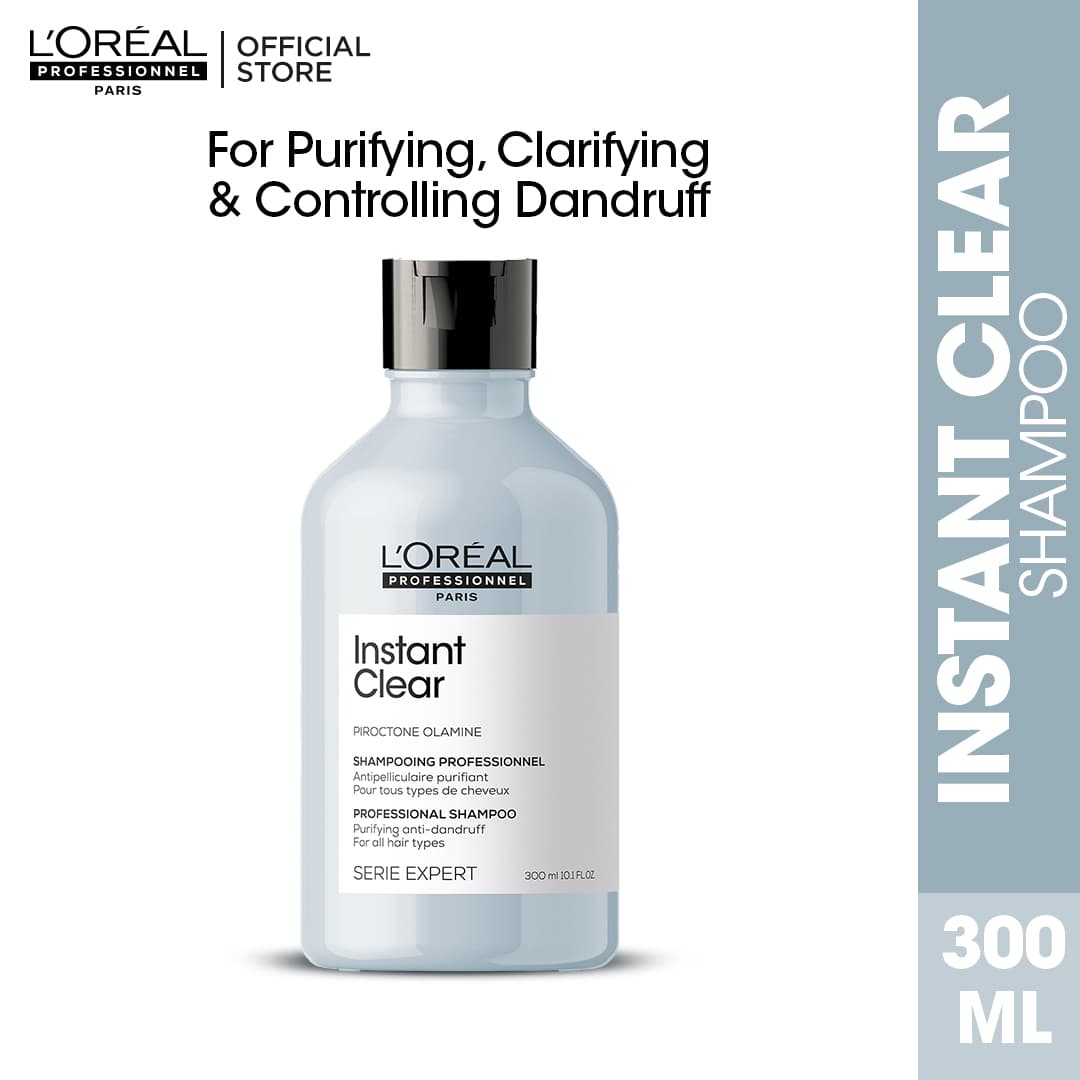 L'Oreal Professional Serie Expert Instant Clear shampoo 300ml- For Dandruff