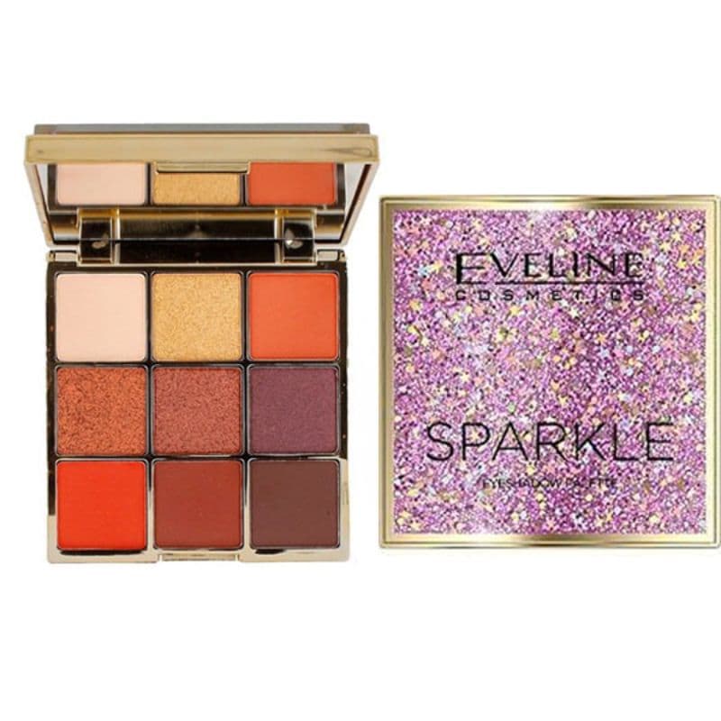 Eveline 9 Color Eyeshadow Palate - Sparkle