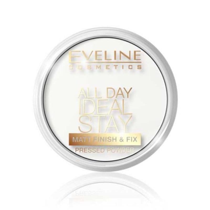 Eveline All Day Ideal Stay Matt Finish & Fix Pressed Powder No 60