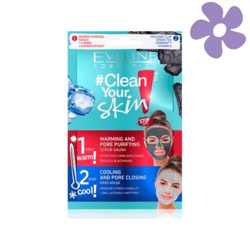Eveline Clean Your Skin Warming and Cooling Mask