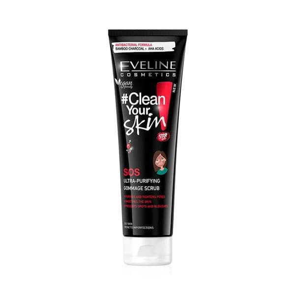 Eveline Clean Your Skin Ultra Purifying Gommage Scrub 100ml