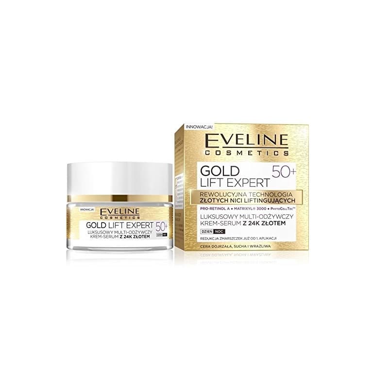 Eveline Gold Lift Expert Day & Night Cream 50+ 50ml
