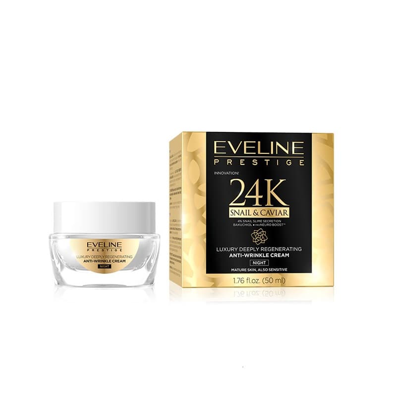 Eveline 24K Snail & Caviar Night Cream 50ml