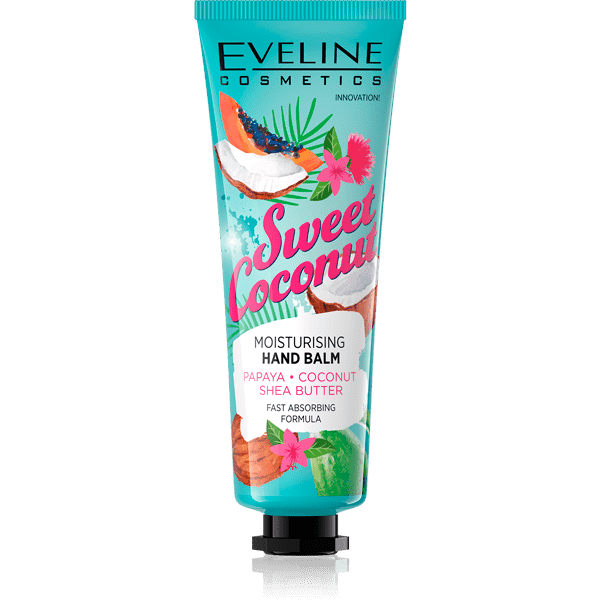 Eveline Sweet Coconut Moisturizing Hands Balm 50ml