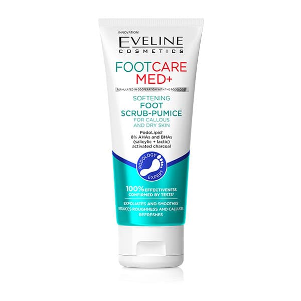 Eveline Footcare Med+ Foot Scrub-Pumice 100ml