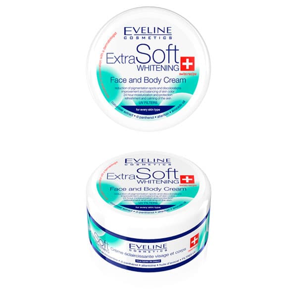 Eveline Extra Soft Whitening Face & Body Cream 100ml
