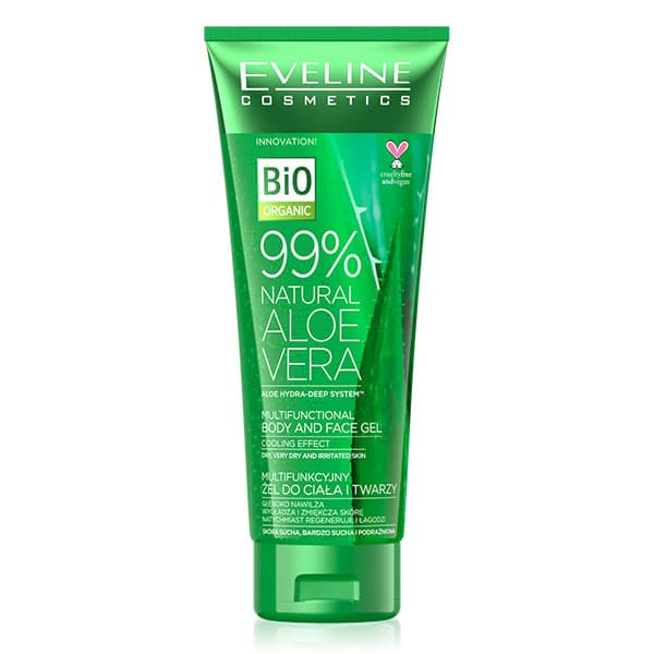 Eveline Bio Organic 99% Natural Aloe Vera Body & Face Gel