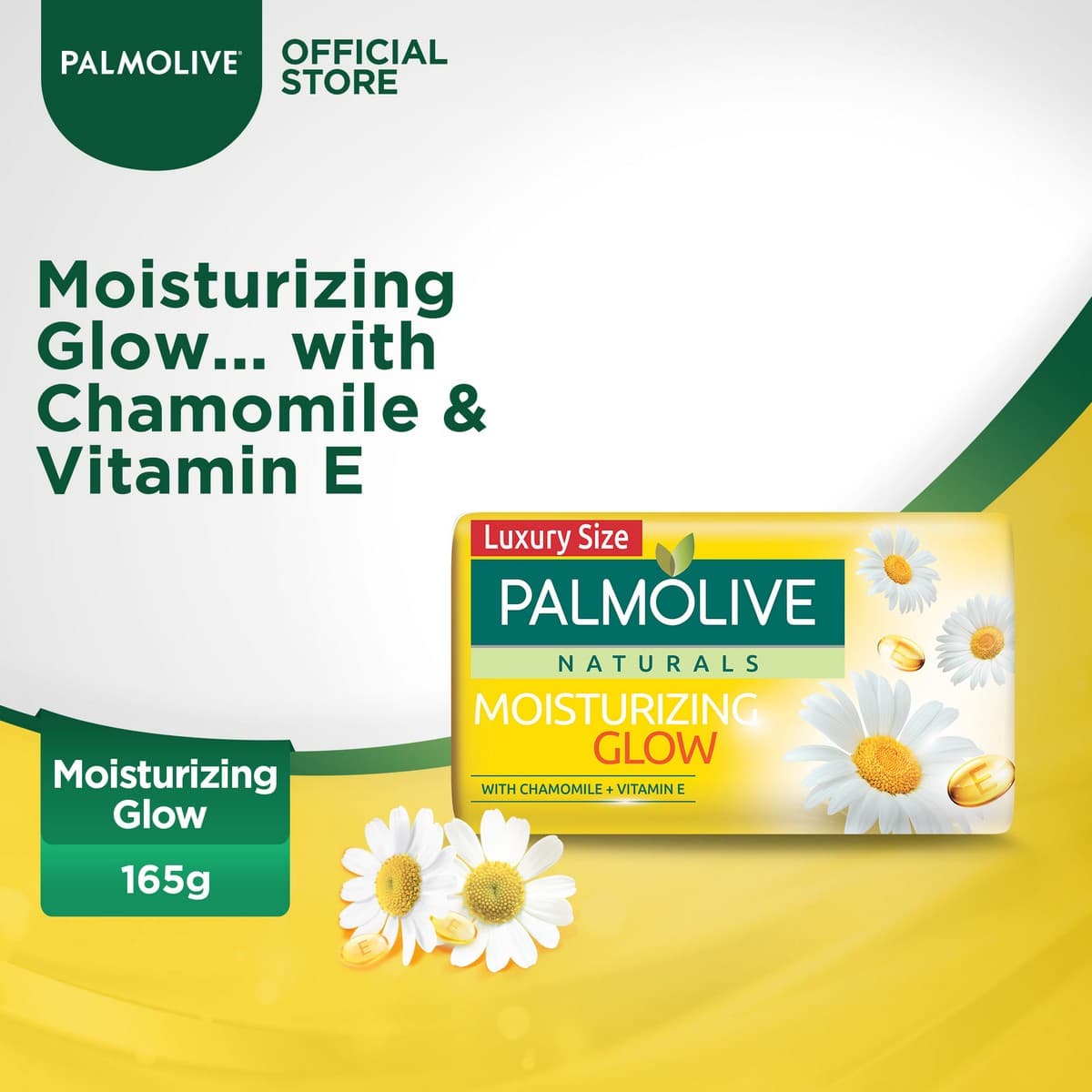 Palmolive Naturals Moisturizing Glow Bar Soap 165g