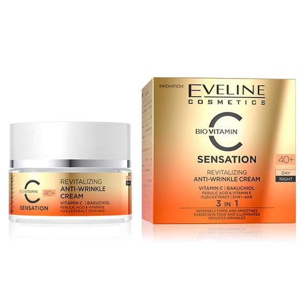 Eveline C Sensation Anti-Wrinkle 40+ Day & Night Cream
