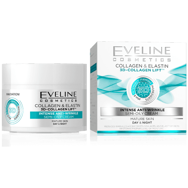 Eveline Collagen & Elastin 3D Lift Intense Anti-Wrinkle Day & Night Cream