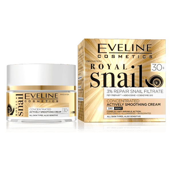Eveline Royal Snail Concentrated Actively Smoothing Cream 30+
