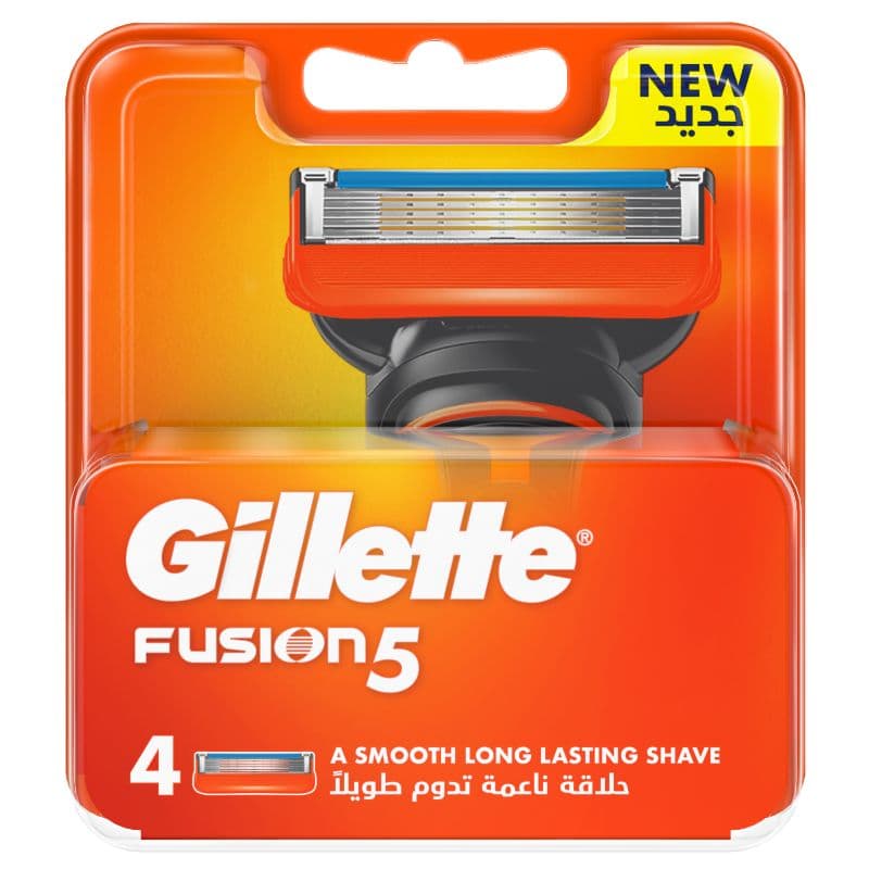 Gillette Fusion Manual Shaving Razor Carts 4S