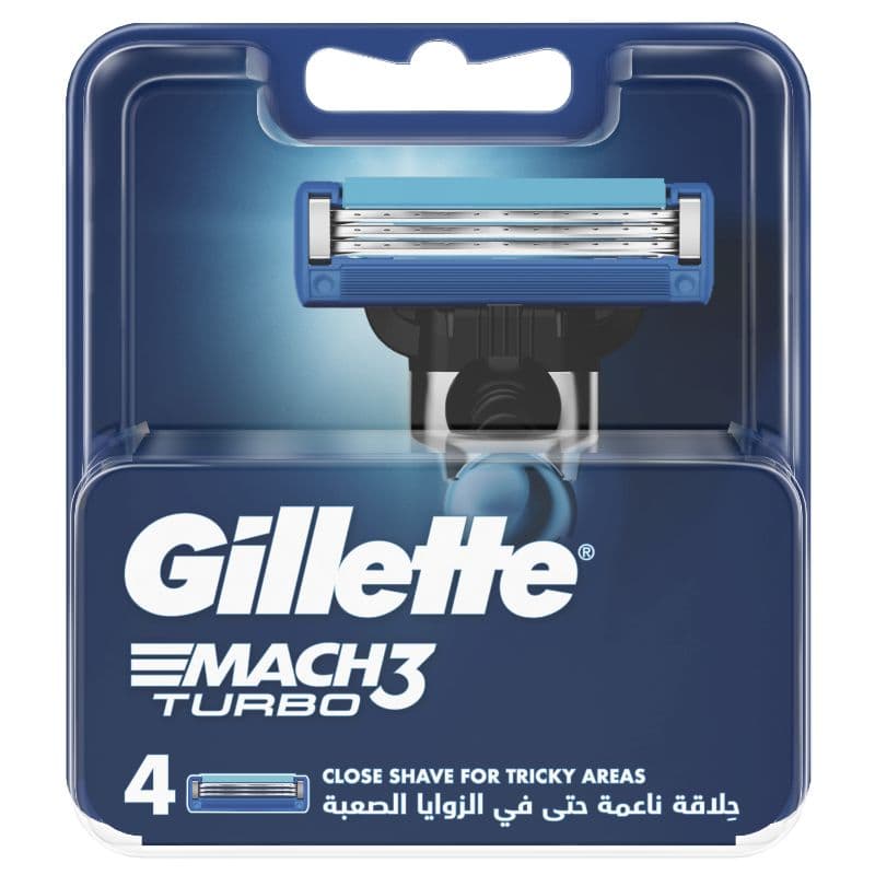 Gillette Mach 3 Turbo Shaving Razor Carts