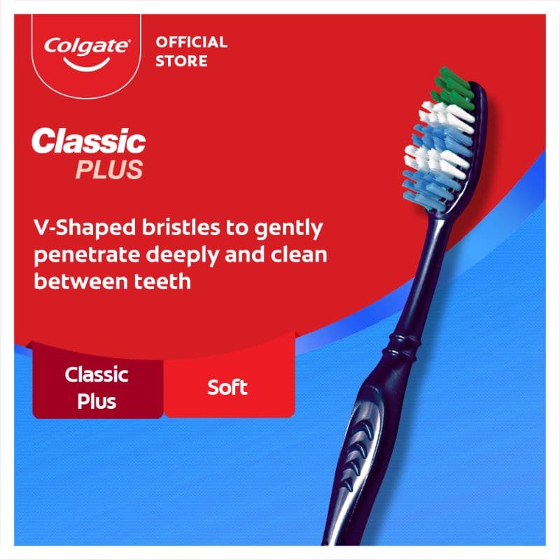 Colgate Classic Plus Toothbrush (Medium)