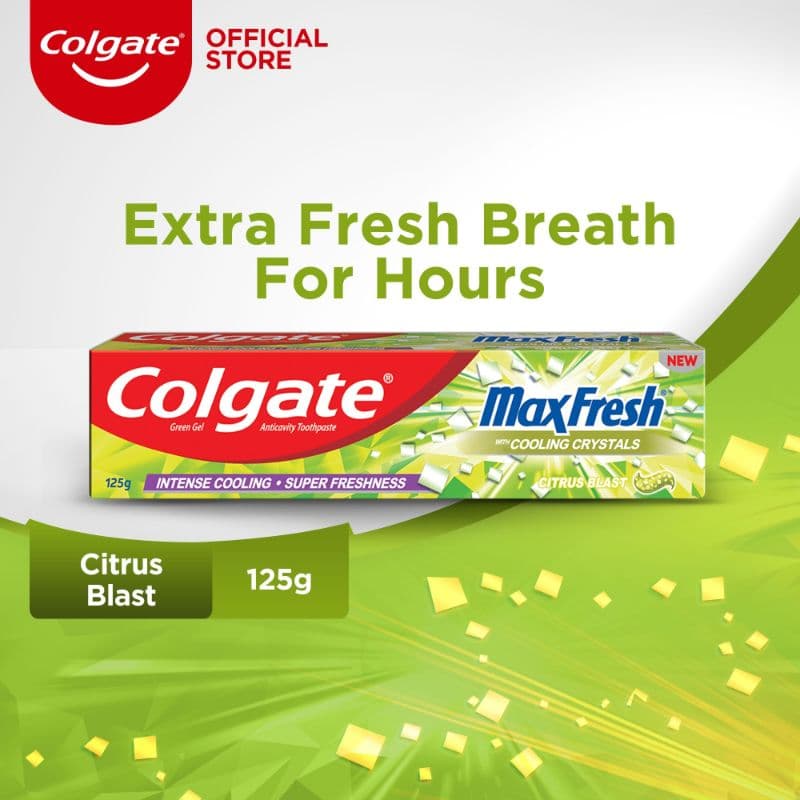 Colgate MaxFresh Citrus Blast Toothpaste 125g