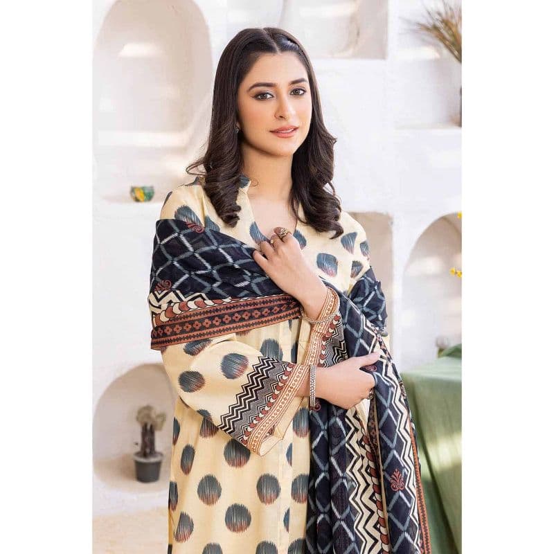 Lawn Printed Unstitched Suit CL-32330A 3PC