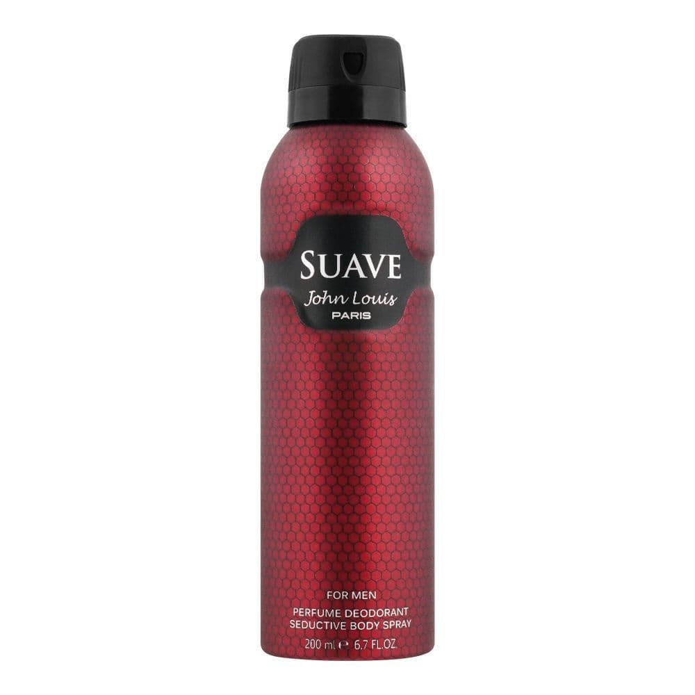 John Louis Paris Suave For Men Perfumed Deodorant Seductive Body Spray 200ml