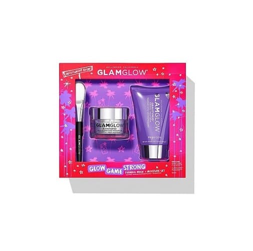 GlamGlow Glow Game Strong Firming Mask + Moisture Set
