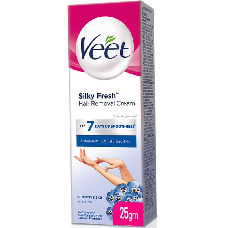 Veet Silk & Fresh Sensitive Cream 25gm