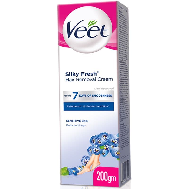 Veet Silk & Fresh Cream For Sensitive Skin 200g