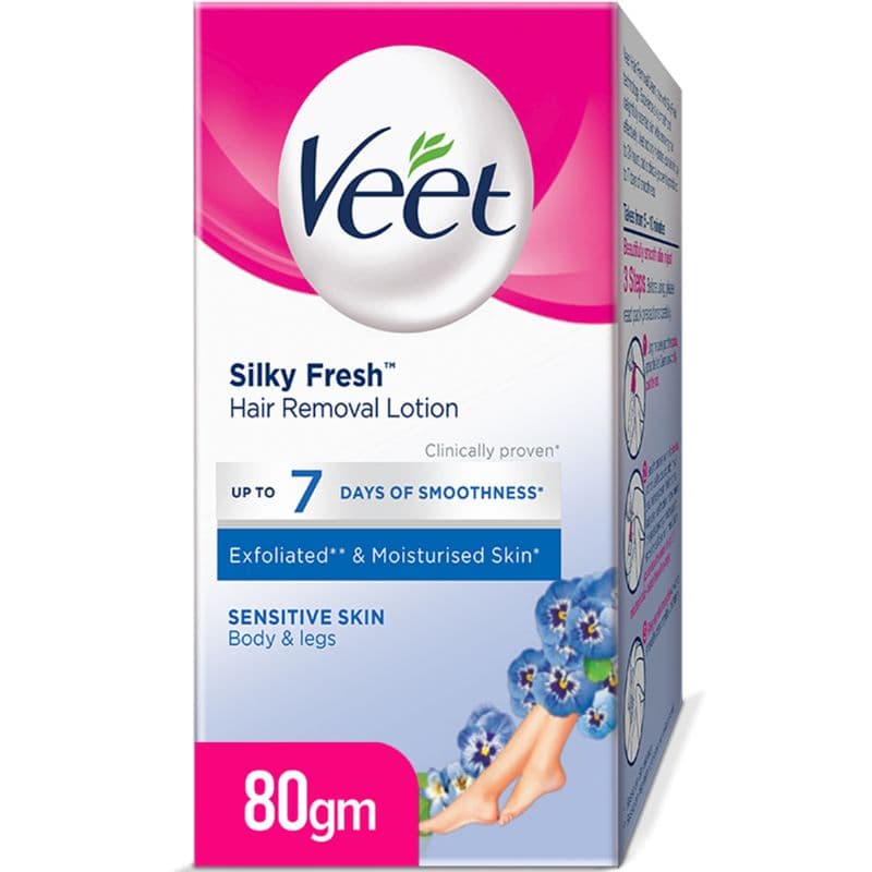 Veet Hair Removal Lotion For Sensitive Skin 80g